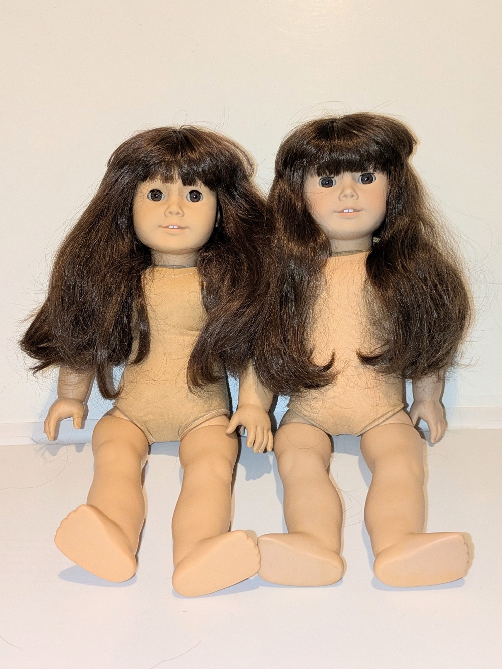 American Girl Pleasant Company Two Dolls Possibly Samanthas Please Read